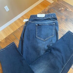 Maurices Blue Jeggings with Medium Dark Wash